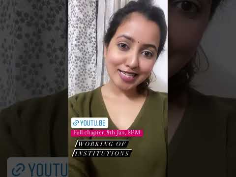 Working of Institutions