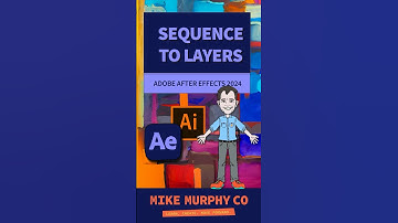 Adobe Illustrator (Sequence Layers) To After Effects