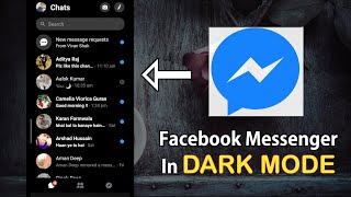 How to enable Dark Mode in Facebook Messanger screenshot 3