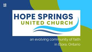 Hope Springs United Church | Welcome Video