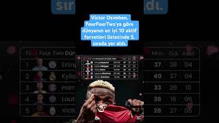 Victor Osimhen, Fourfourtwoya Göre Dünyanın En Iyi 10 Aktif Şfet Ündem