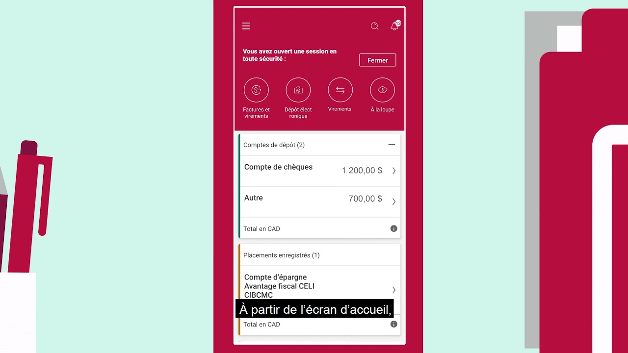 COMMENT VÉRIFIER VOTRE SOLDE ET VIRER DES FONDS