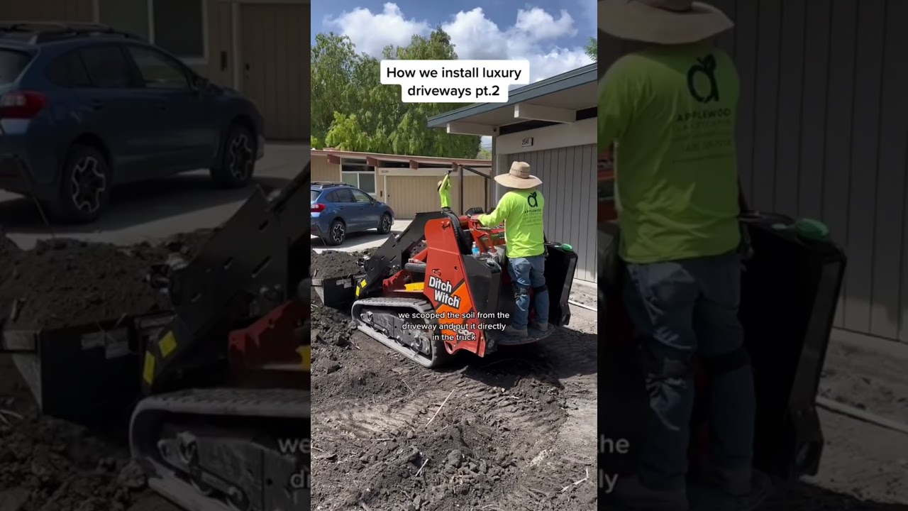 How we install luxury driveways! 