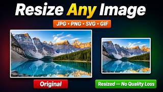 How to Resize Any Image in 1 Minute — By Pixel or Percentage, No Quality Loss (Phone, Windows & Mac) screenshot 4