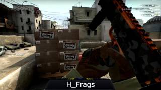 CS:GO Ace! Insane Spray Down! (H_Frags)