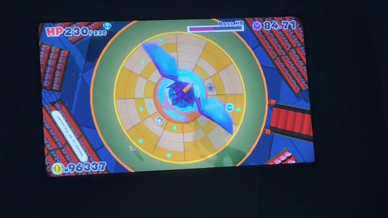 Paper Mario The Origami King How To Beat King Olly Without Taking Any Damge