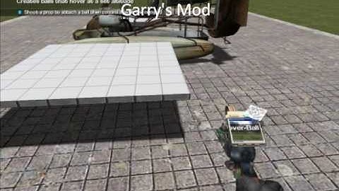 Gmod, how to make an airboat-plain