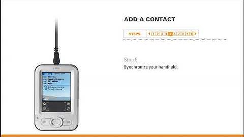 Palm Z22 Contact Tutorial