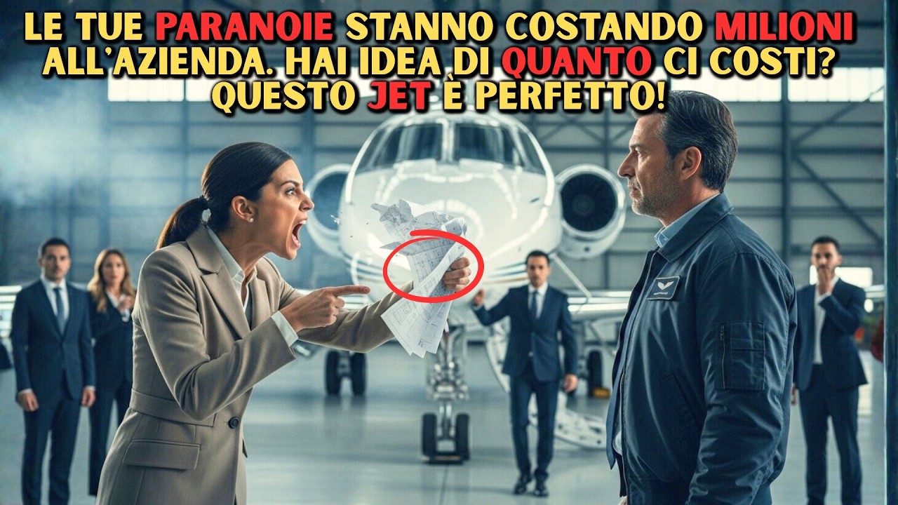“I Parametri Sono Perfetti” —La Ceo Lo Insultò, Finché La Combustione Fece Scattare Qualcosa Nel Jet