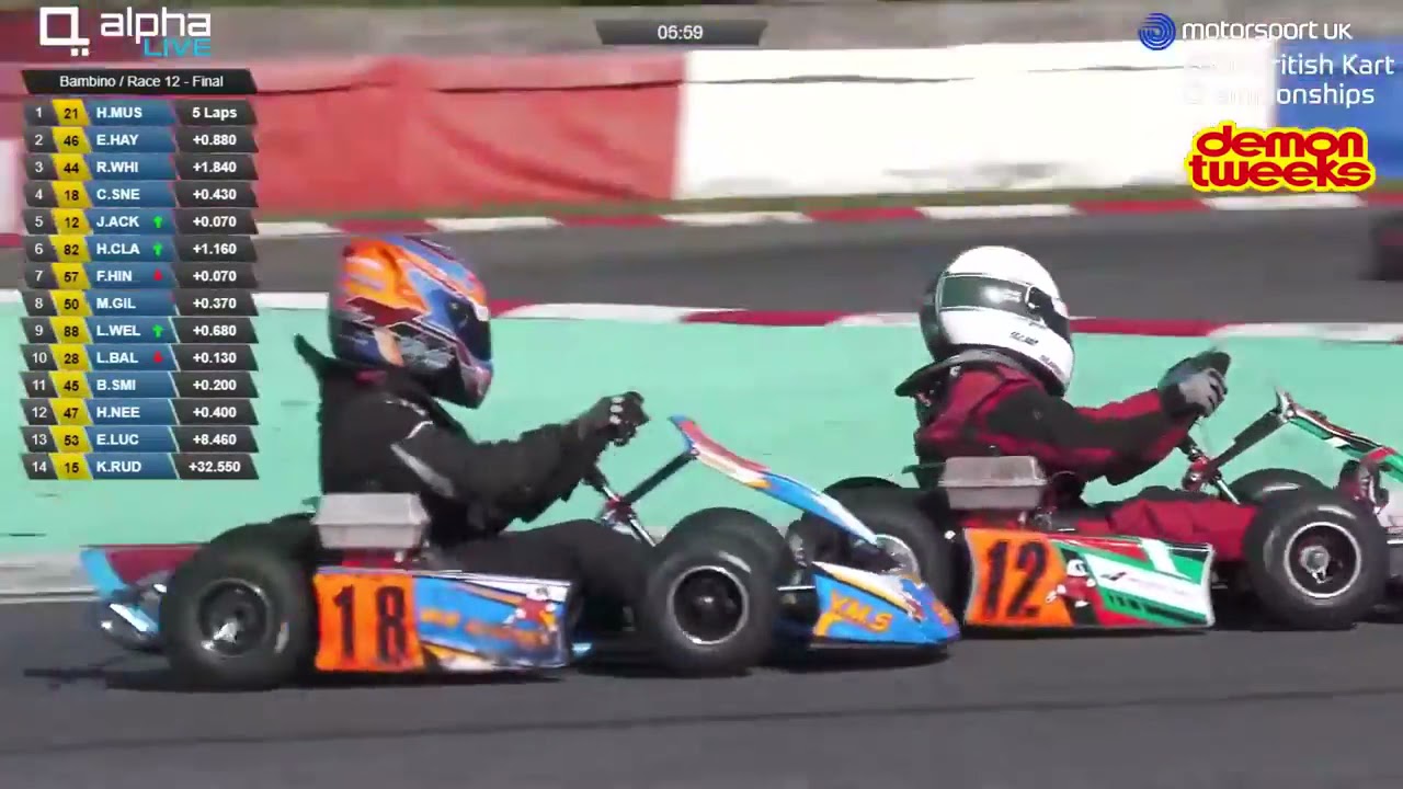 Bambino Final | Round 2 - Mansell Raceway | British Kart Championship