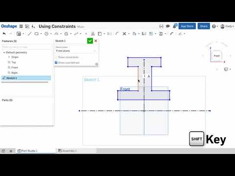 Sketching Using Constraints