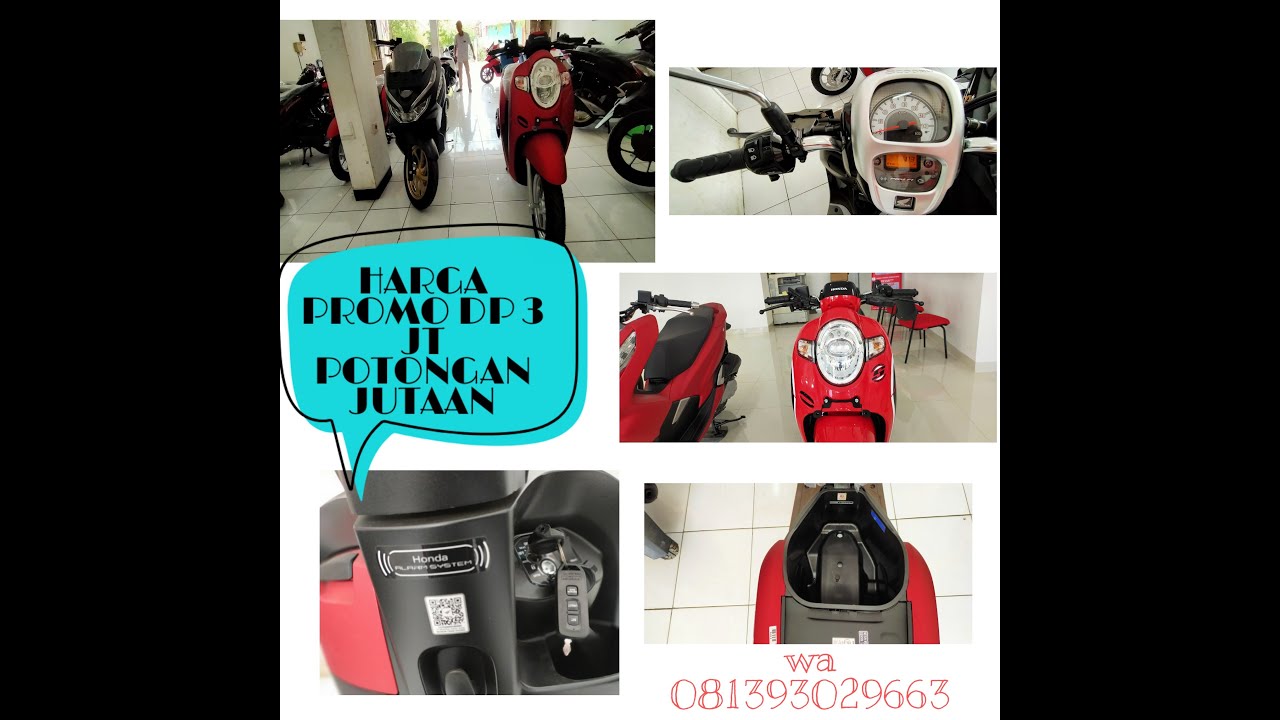 PROMO MOTOR  HONDA SCOOPY  TERBARU 2020  YouTube