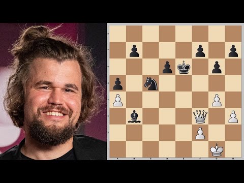Видео: Магнус Карлсен ИГРАЕТ БЕЗ ФЕРЗЯ! Шахматы