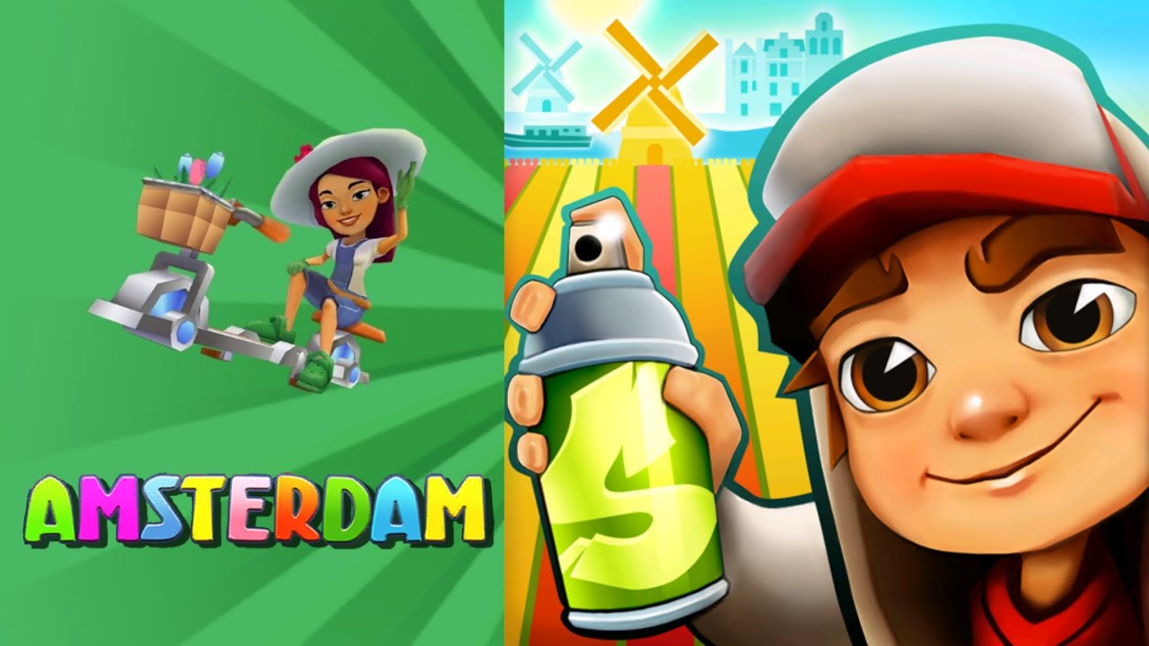 SUBWAY SURFERS NEW MARATHON IN AMSTERDAM 2020 || JOLIEN