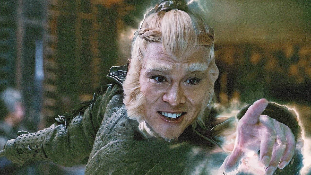 قرد خارق بيثبته ساحر ف مكانه آلاف السنين لحد مابيجي شخص من المستقبل عشان يحرره بالصولجان السحري