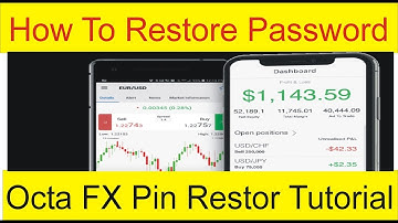 How to Restore Forex Trading account Password and Withdraw Pin in OctaFX Broker by TaniForex in Urdu