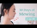 1 Month Mewing at Age 28, My Experience So Far (短下巴，长下巴，无术矫正)