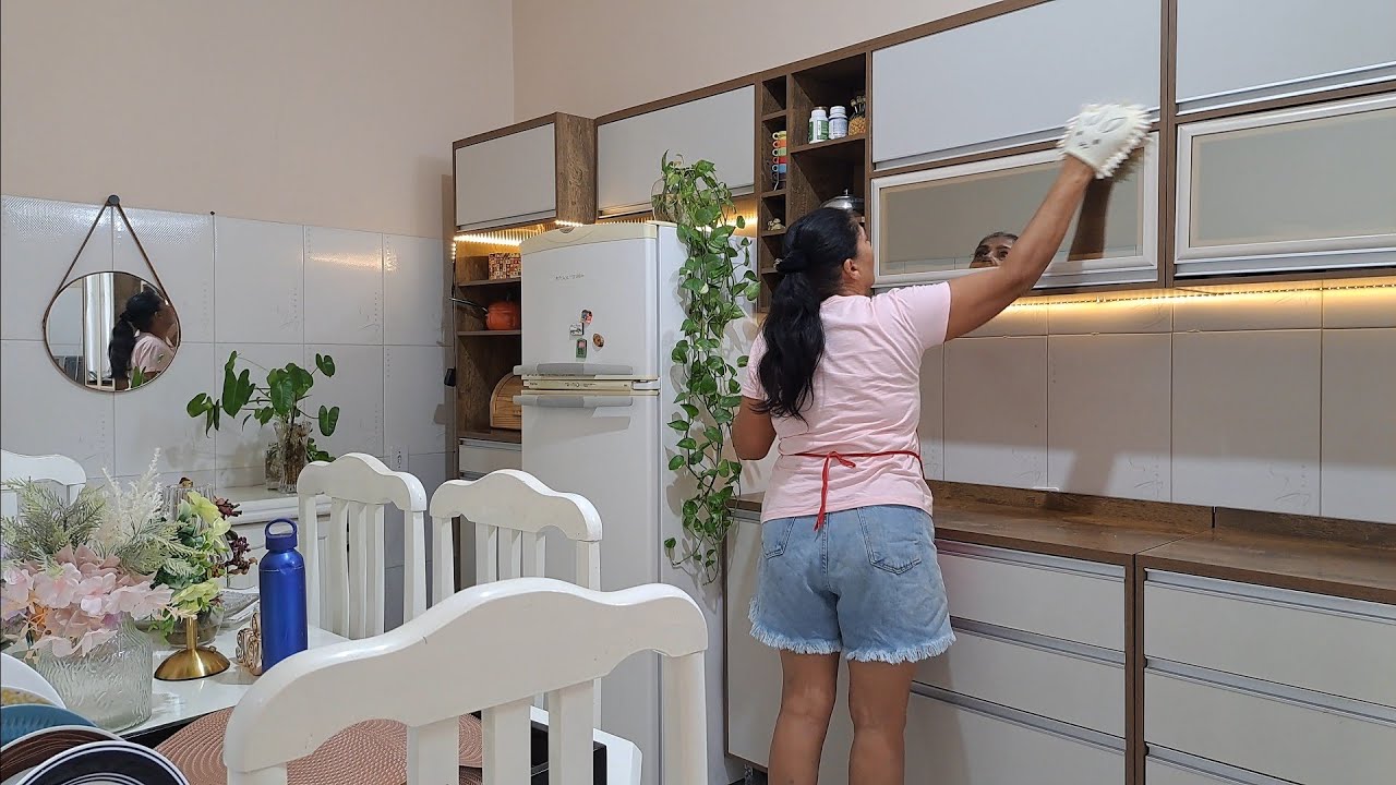 A Arte de Viver Devagar na Bahia |Limpeza na Cozinha | Vida Simples Culinária Caseira é Dia Chuvoso 