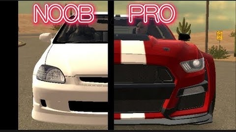 car parking multiplayer Noob vs Pro !!(Jump test and speed test)