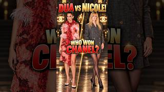 DUA LIPA vs NICOLE KIDMAN β Who Won Chanel π #Shorts