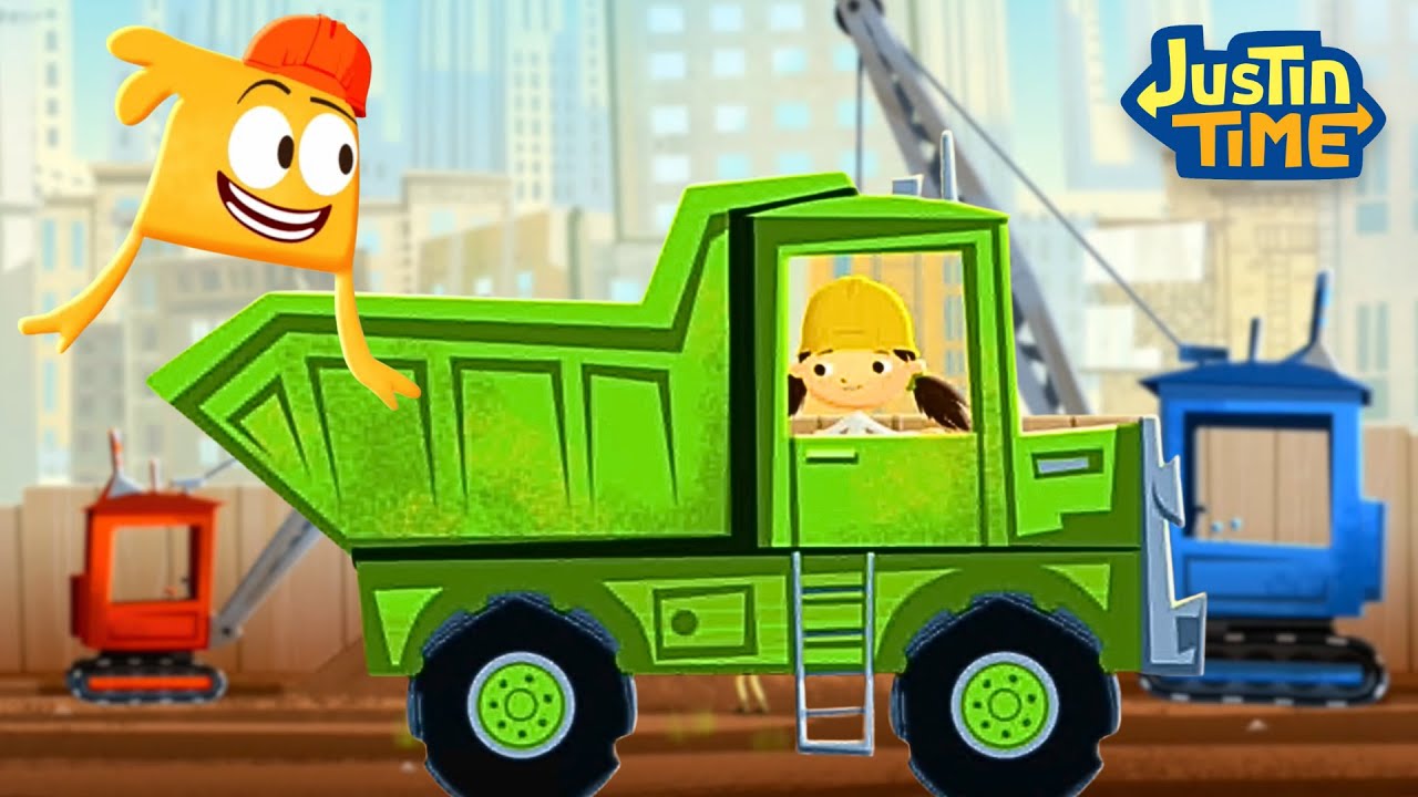 Big Truck Adventures! 🚛 | Justin Time Full Episodes! | Cartoons for Kids