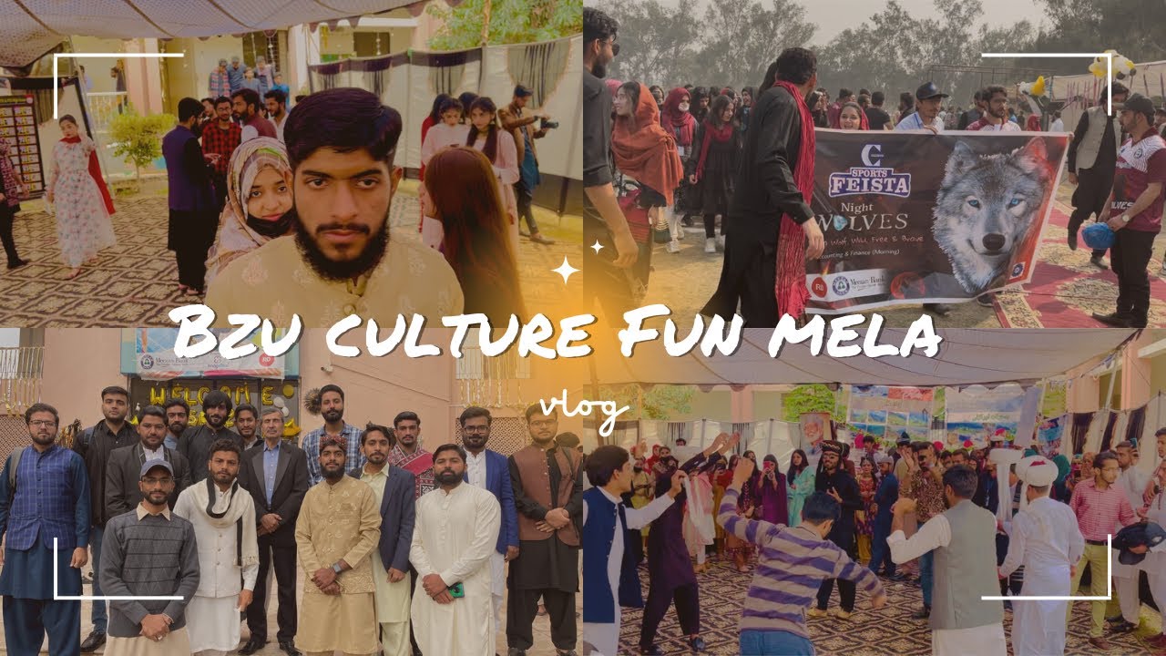 Bzu culture day Fun mela 🔥 - YouTube