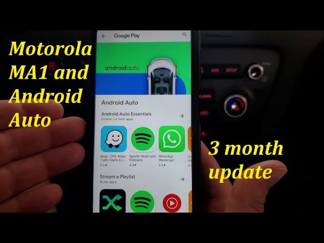 Motorola ma1- 3 month update. 