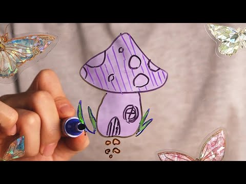 ASMR but Drawing Tingles! ✍🏻 5분만 봐도 졸리기 시작하는 엄청난 시각적 팅글