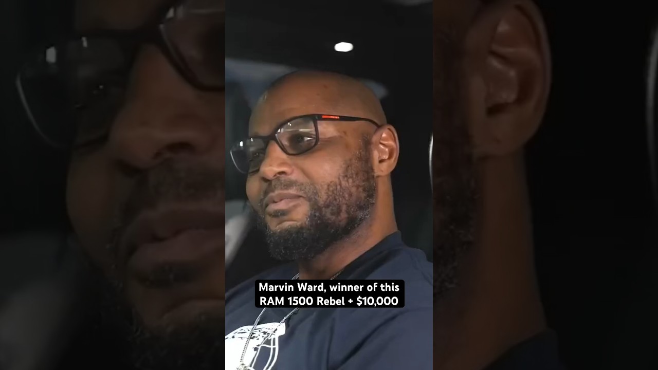 Marvin W, WINS This RAM 1500 Rebel + $10,000🏆 