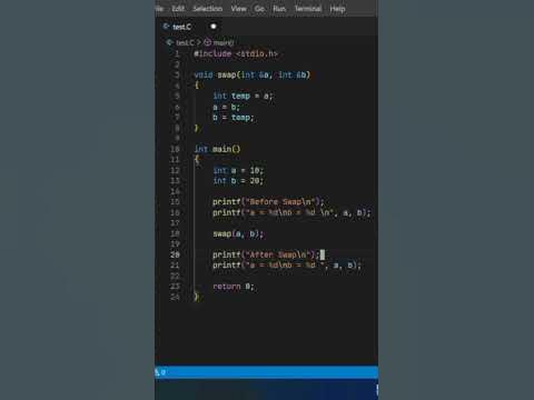 Pass by Value and Pass by Reference in C/C++ #programming #coding #code ... image.