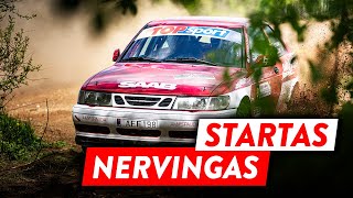 Rally Kėdainiai 2025 - SS1 ONBOARD | Paulius Butmanas / Egidijus Gelūnas | SAAB 9-3