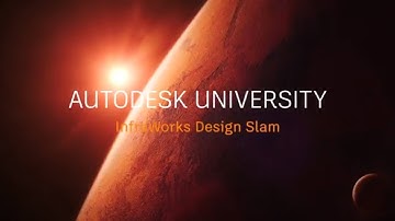 InfraWorks Design Slam at Autodesk University 2017
