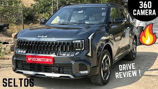 New Kia Seltos 2026 Driving with 360 Camera in Narrow Street Roads | Better Than Tata Sierra 2026 ?