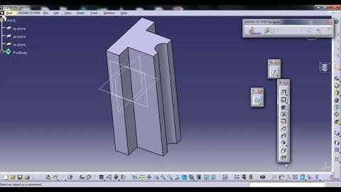 CATIA V5 Practice Design 5 for beginners | CATIA Part modeling | Part Design | DESIGN CORNER