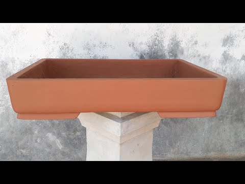 Cara buat Pot Bonsai Kotak dengan alat sederhana
