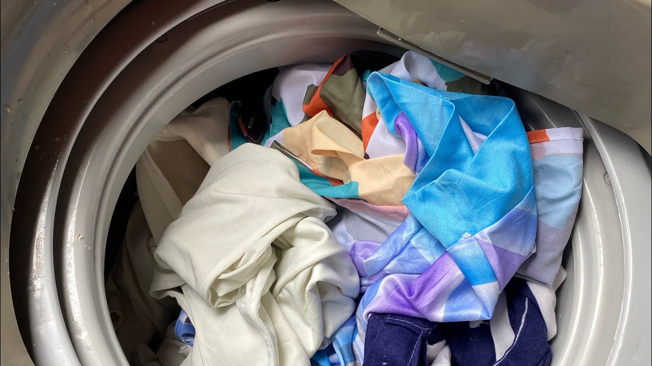 Fully Automatic top load washing machine,wash,spin,rinse and dry the clothes |mayglow Tv