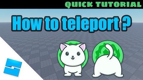 How to teleport a player? | tutorial | Roblox Studio | 2022 #robloxdev #gamedev
