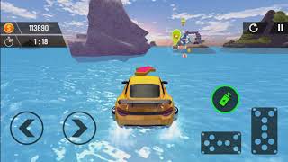 Water Car Surfer Racing - Car Racing Game - Mobile Game screenshot 1
