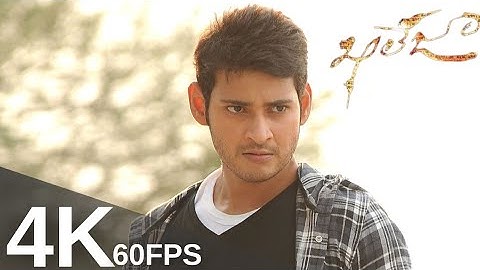 Sada Siva 4K 60fps Video Song    Khaleja - Mahesh Babu, Anushka Shetty
