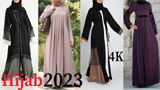 Hijab Designs 2023 Arabic Abaya Modern Abaya Dress Farasha