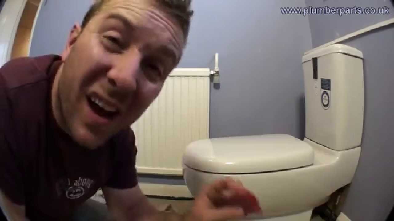 HOW TO INSTALL A TOILET - SILICONE SEALANT - Plumbing Tips - YouTube