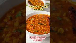 Chana dal fry with jeera rice | Meenuka Dhaba famous food Versova village andheri west 8097824627