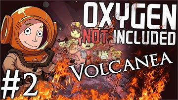 Oxygen Not Included Live | Volcanea | Part 2 | Trouble with Gases