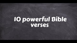 Random Bible Verses