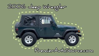 SOLD! - 2006 Jeep Wrangler - PremierAutoSource.com screenshot 3
