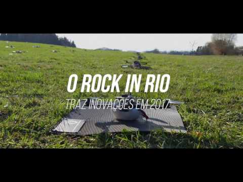 Drones iluminam a nova Cidade do Rock | Rock in Rio 2017