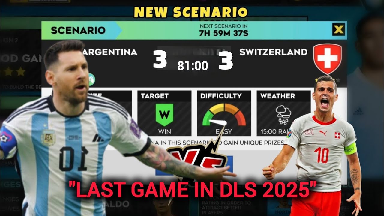 ARGENTINA vs SWITZERLAND "World Cup 2026 ! DLS Highlights Match