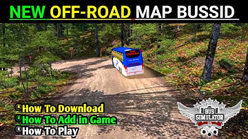 Mod Map Bussid|How To Add Map Mod in Bus Simulator Indonesia| Off Road Map Mod For Bussid #Mapmod