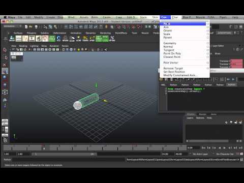 Maya Script, Constraint Key