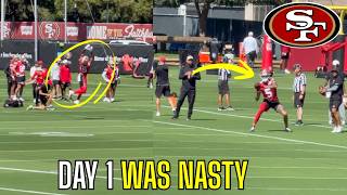 The San Francisco 49ers Training Camp DAY 2 Highlights Are WILD... | Deshaun Stribling, Mike Evans |